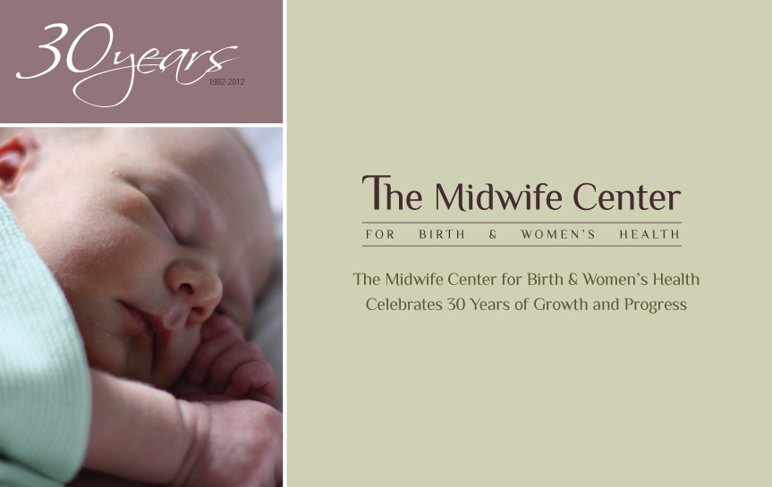 Cover of The Midwife Center's 30th Anniversary Report