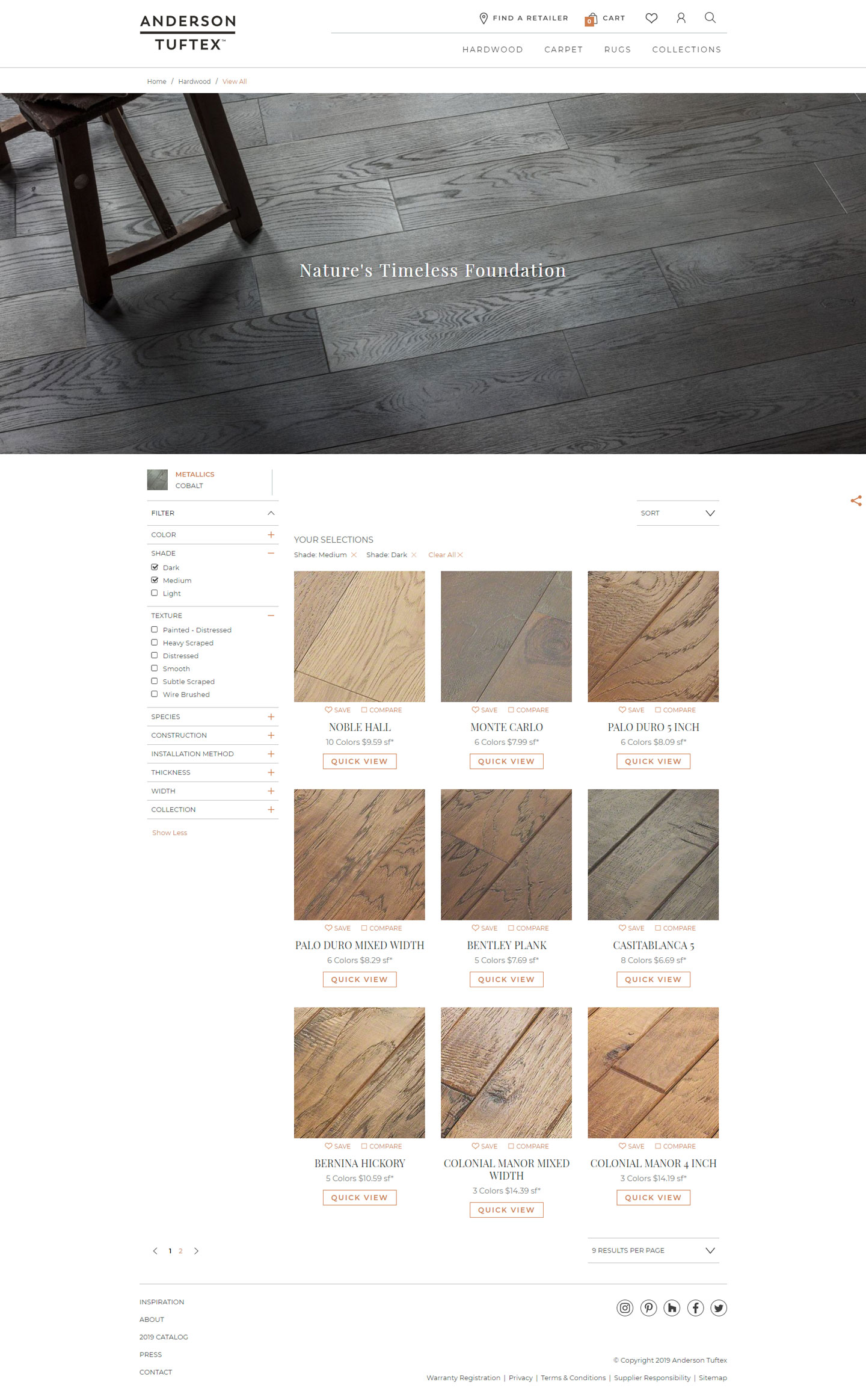 Hardwood Products