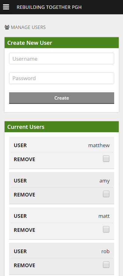 Mobile User Management