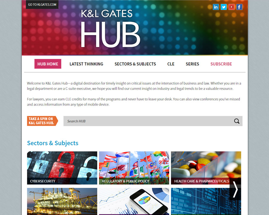 Home Page of klgateshub.com